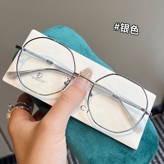 Round Eyeglasses Metal