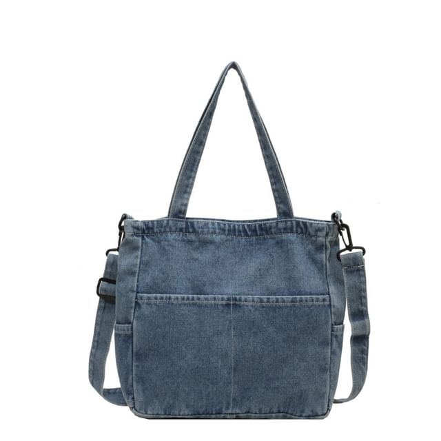 Bag Crossbody Denim Washed