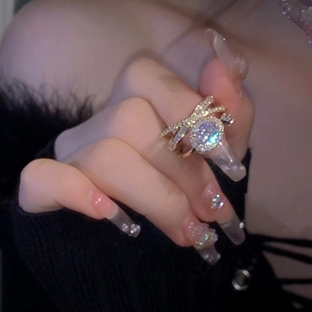 Rhinestone Ring