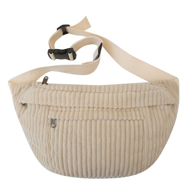 Corduroy Bag Belt Plain