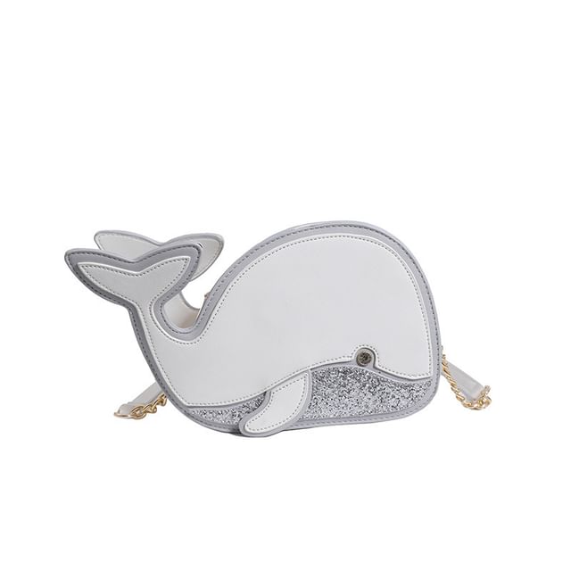 Dolphin Bag Crossbody Faux Leather