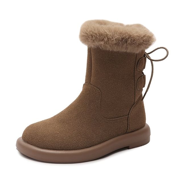 Fleece Lined Short Boots