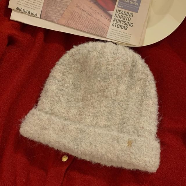 Plain Beanie Knit
