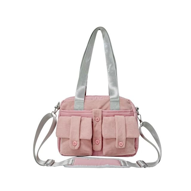 Plain Computer Multi-Pocket Bag