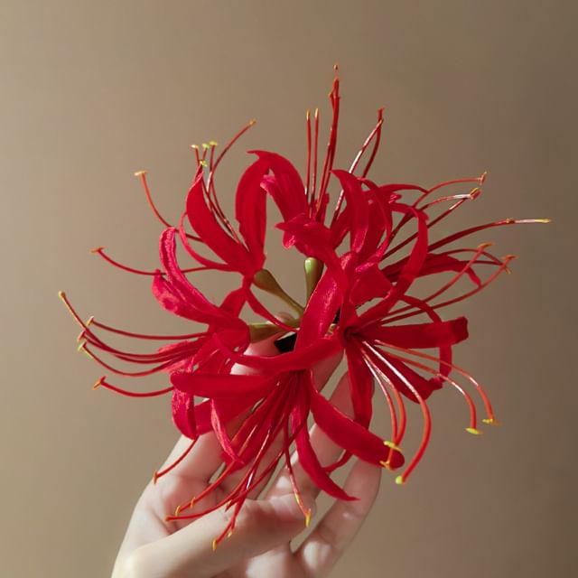 Hair Clip Flower