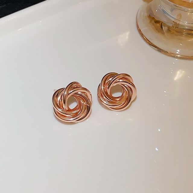 Ear Huggie Drop Hook / Stud Cuff Earring