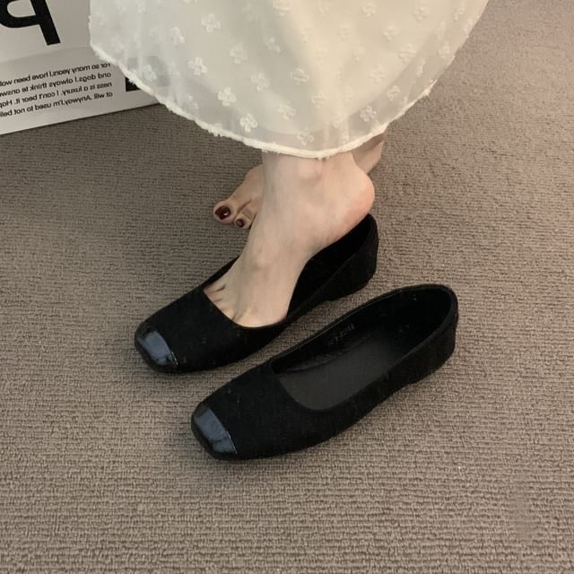 Flats Square-Toe