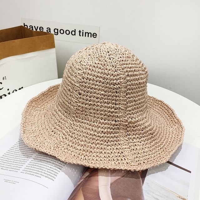 Straw Plain Hat Sun