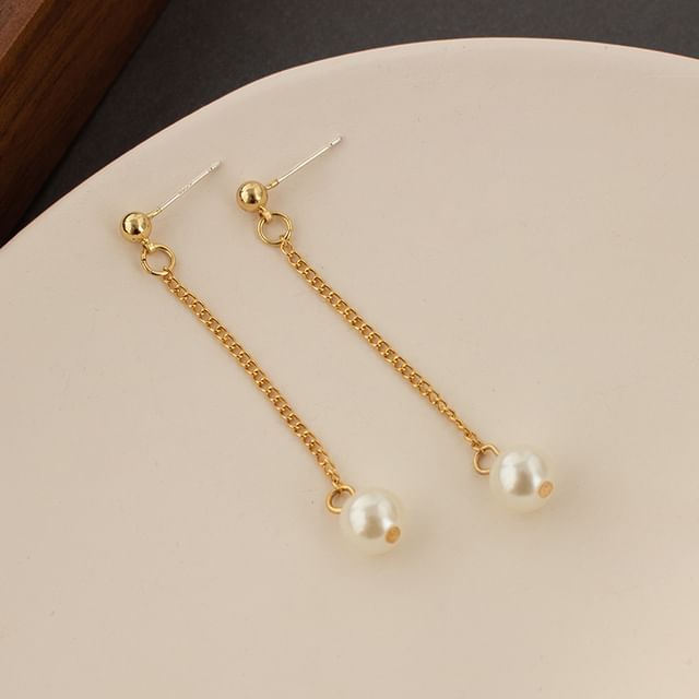Cuff / Earring (Various Designs) Pearl Faux Ear Dangle
