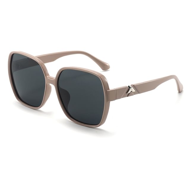 Square Polarized Frame Sunglasses