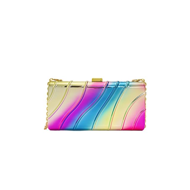 Chain Bag Crossbody Textured Strap