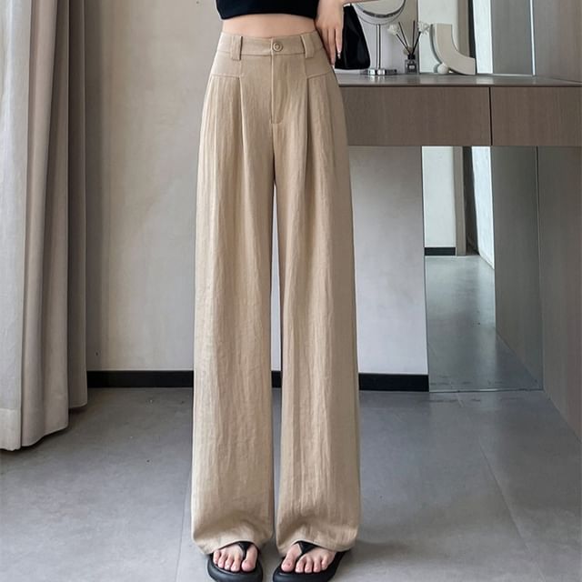 Waist High Dress Designs) Leg (Various Plain Wide Pants