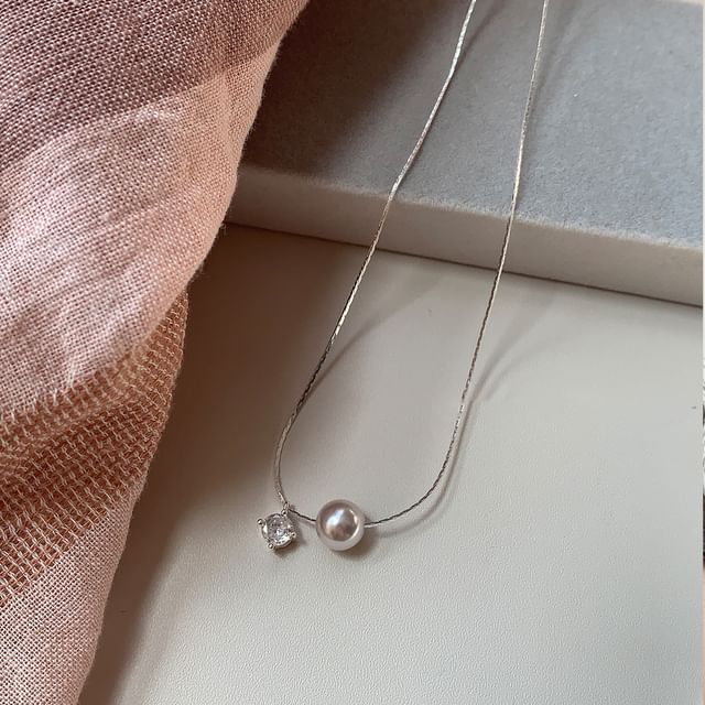 Faux Pearl Necklace
