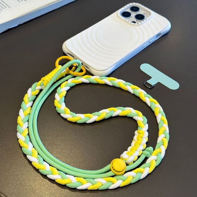 Phone Lanyard Strap Braided Pad with