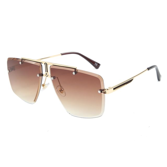 Frame Ombre Sunglasses Square