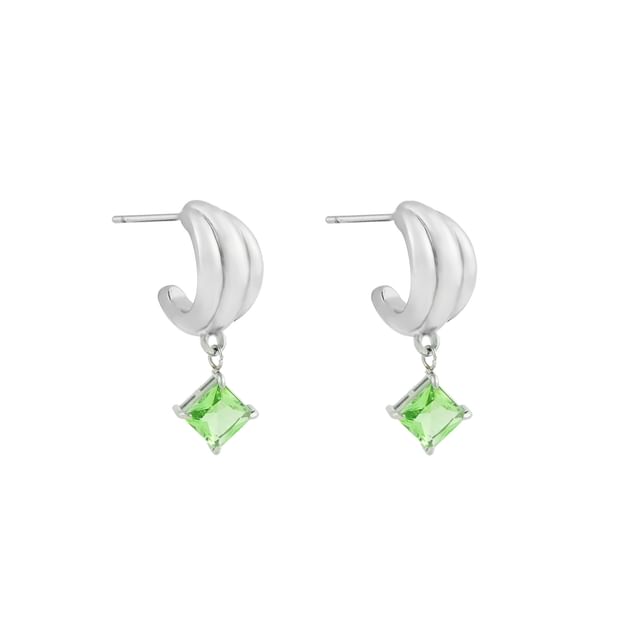 Unisex Rings Dangle Earrings Rhinestone