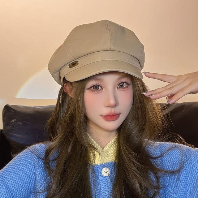 Plain Newsboy Hat