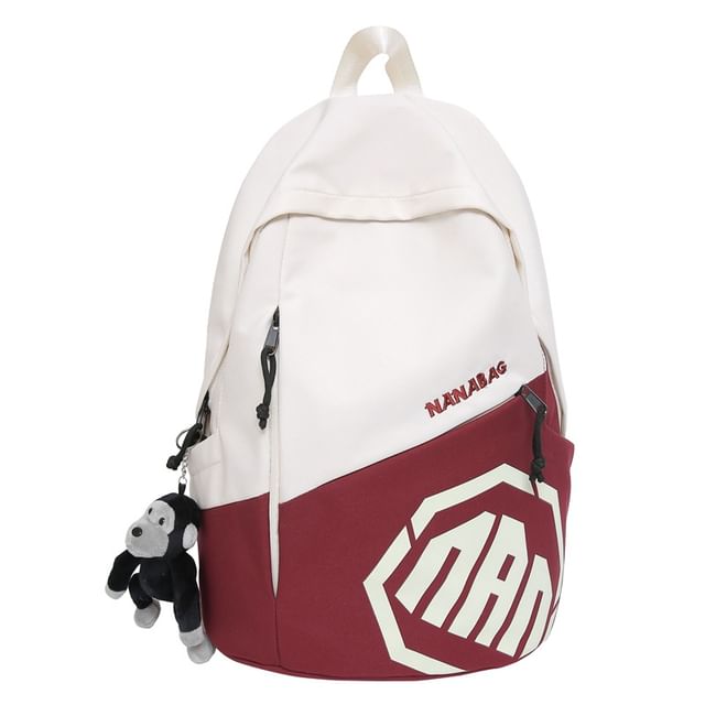 Set Bag / Charm Godzilla Lettering Backpack