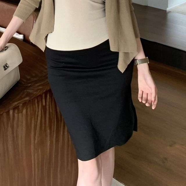 Crop Cami, Cardigan, and Mini Skirt Set