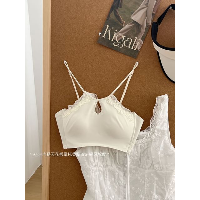 Lace Edged Bra and Panty Duo