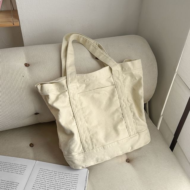 Plain Canvas Tote Bag
