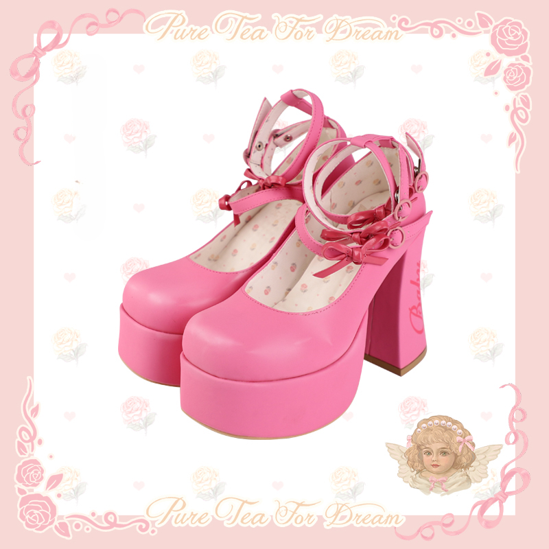 Kawaii Sweet Lolita High Heels - Kimi MK Kawaii Store