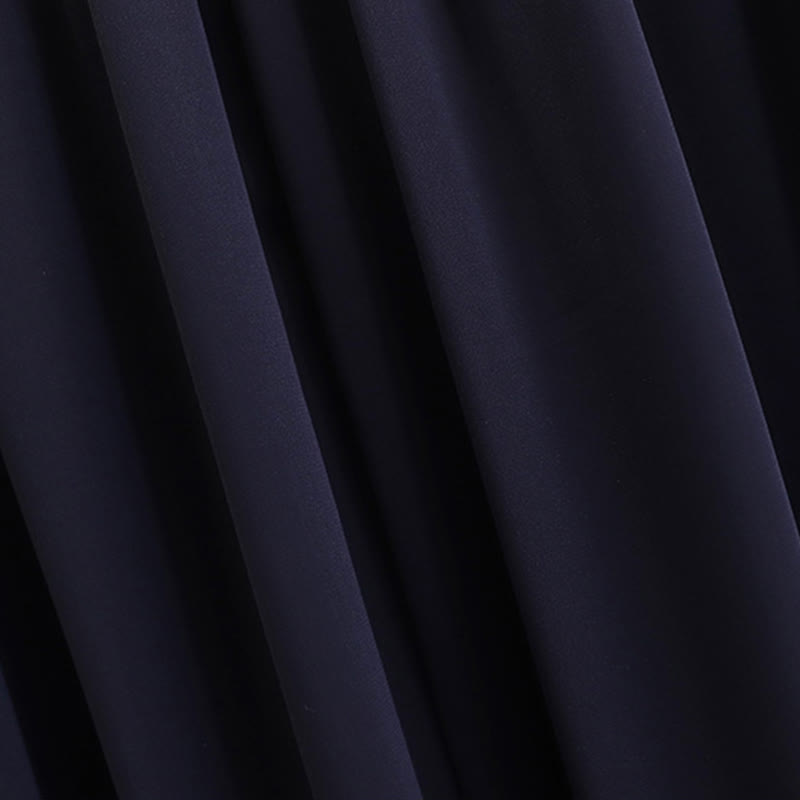 Vintage Elegant Lotus Embroidery Shirt Skirt