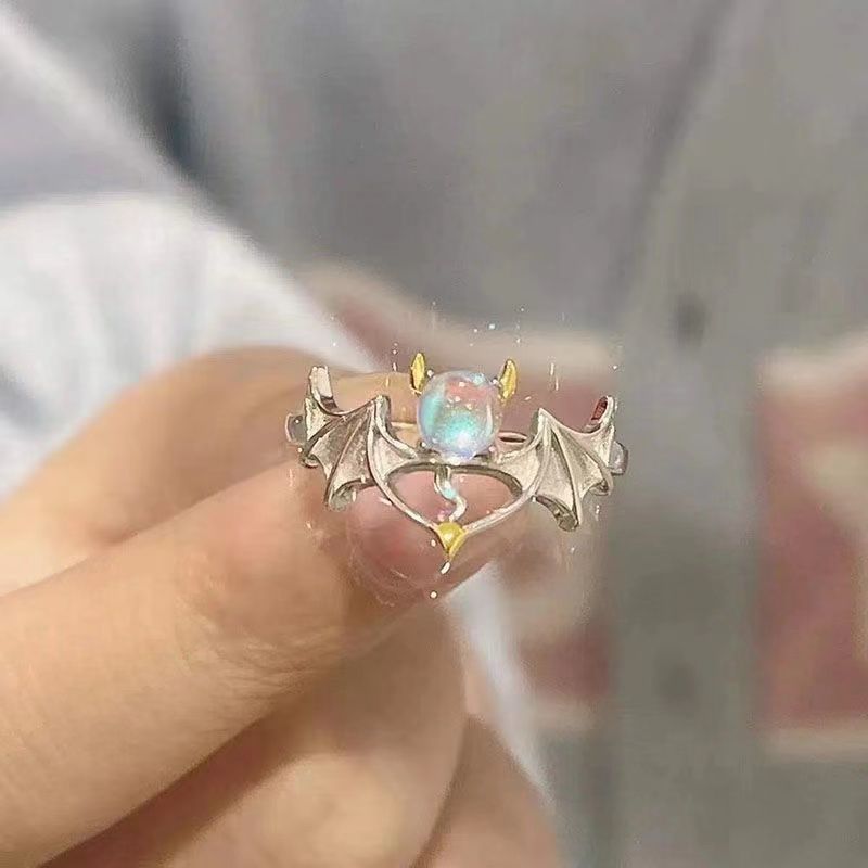 Angel & Devil Matching Rings - Heartzcore Heartzcore