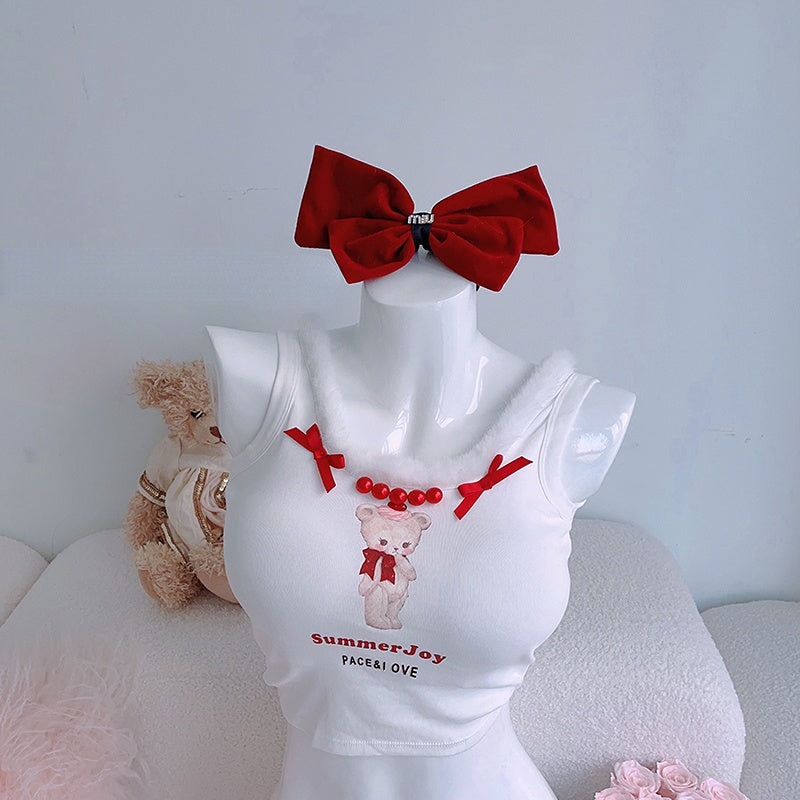 Sweet Cute Trim Tops MK18934 Susan