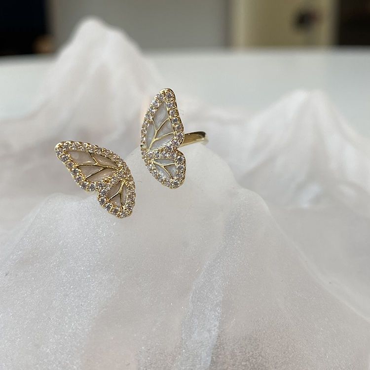 Diamond Butterfly Ring MK19041 MK Kawaii Store