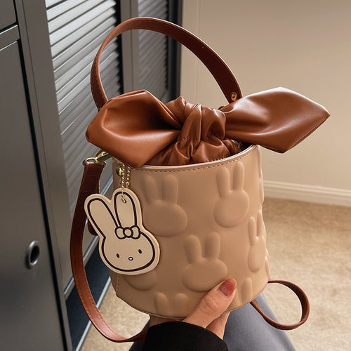 Bunny Bucket Crossbody Bag Mini Purse - Heartzcore MK Kawaii Store