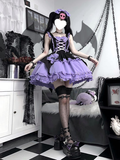 Emma Witchy Black and Purple Perfect Cute ON808