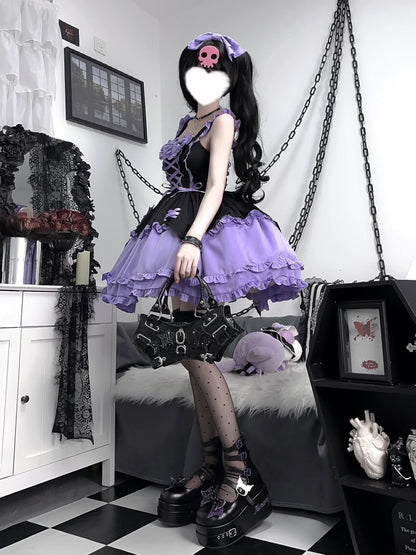 Emma Witchy Black and Purple Perfect Cute ON808