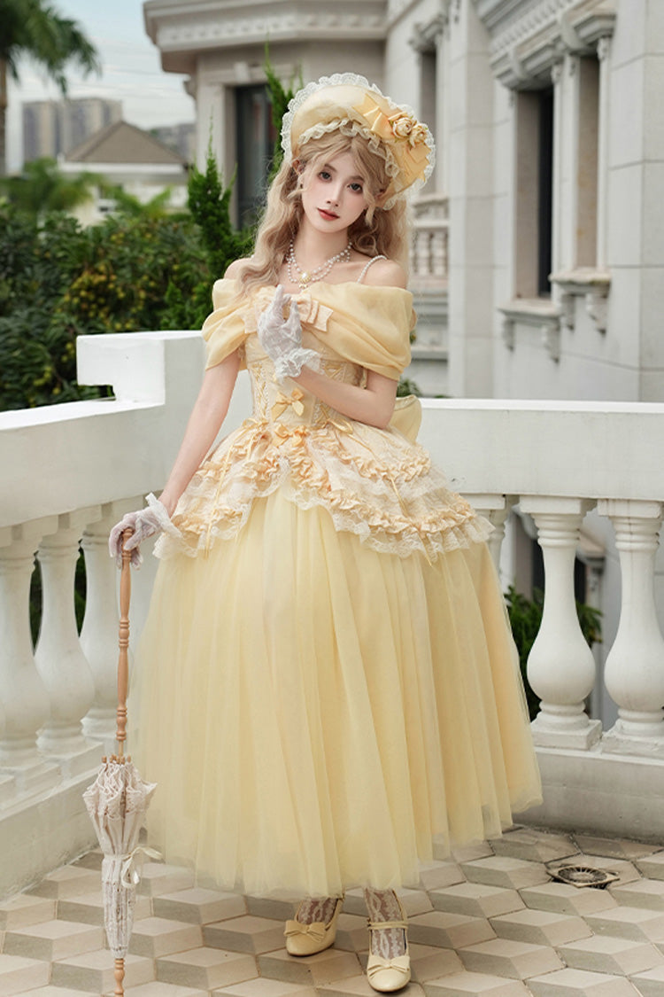 Sissi's Pilgrimage Off Shoulder Sweet Skirt