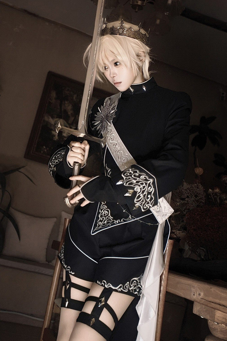 Vintage Knight Prince Set with Sword of Oath Embroidery