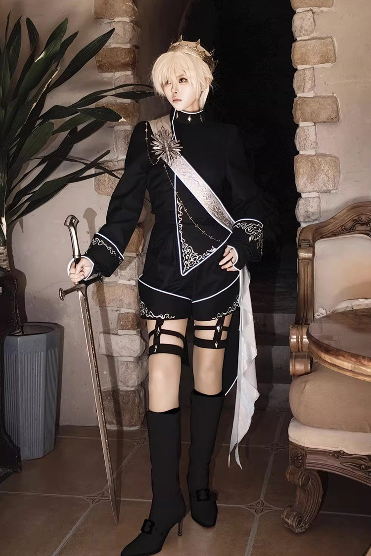 Vintage Knight Prince Set with Sword of Oath Embroidery