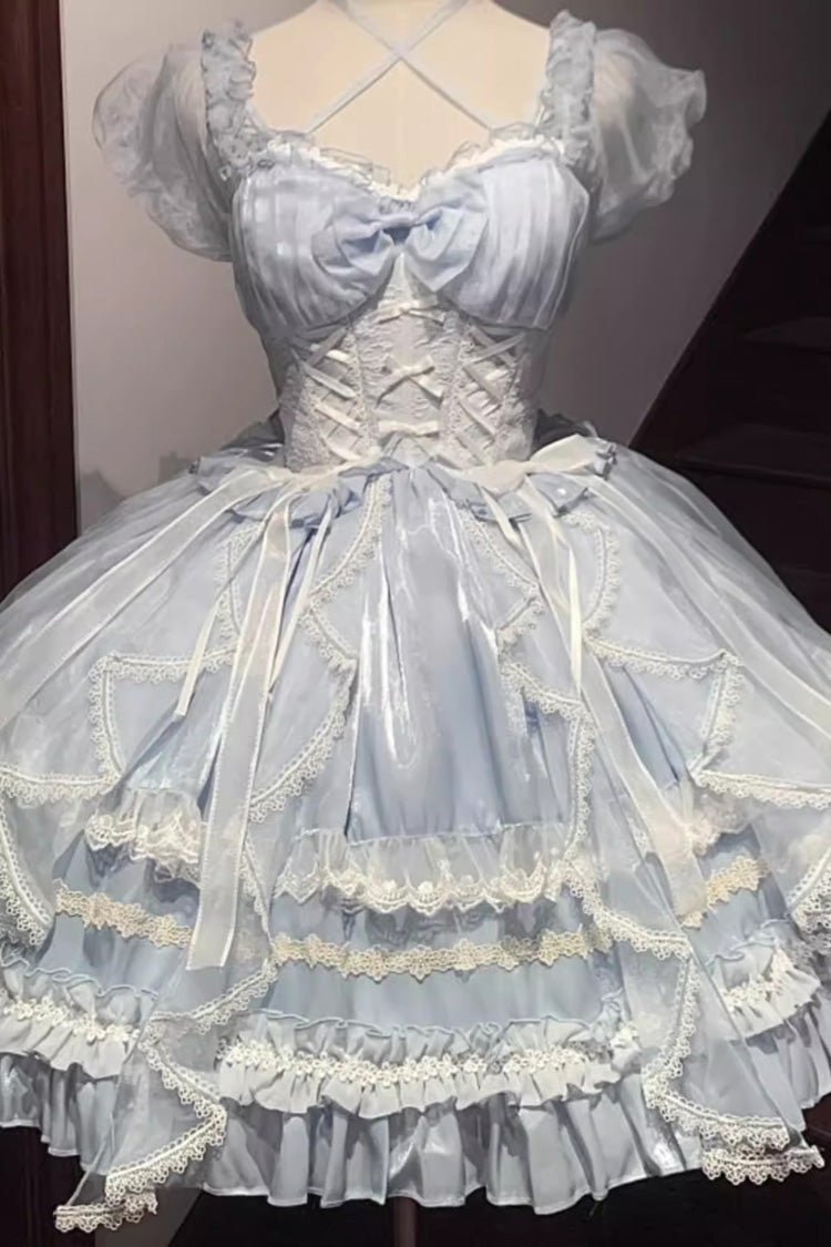 Glaze Fantasy OP Dress with Embroidery - 6 Colors