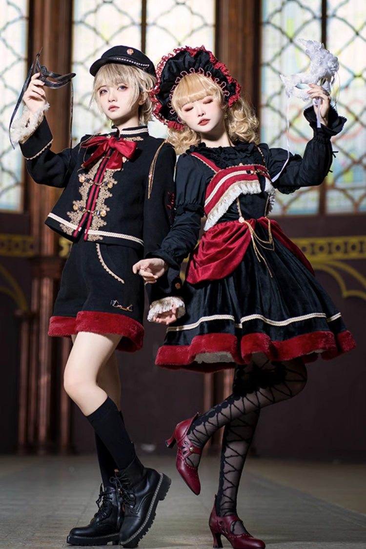 Crimson Noir Dark Baroque Classic Ouji Lolita Bloomers