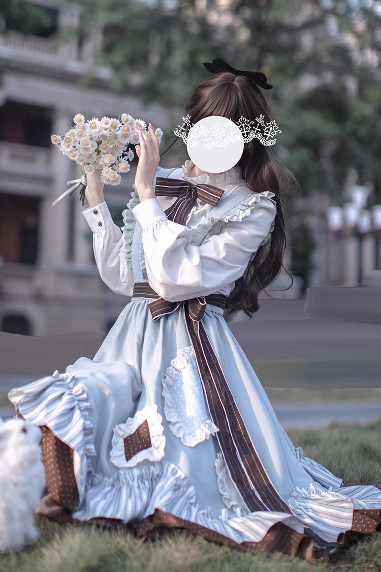 Magic Vocal Club Ruffle Bowknot College Elegant JSK