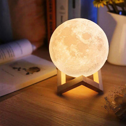 Colorful Moon Lamp