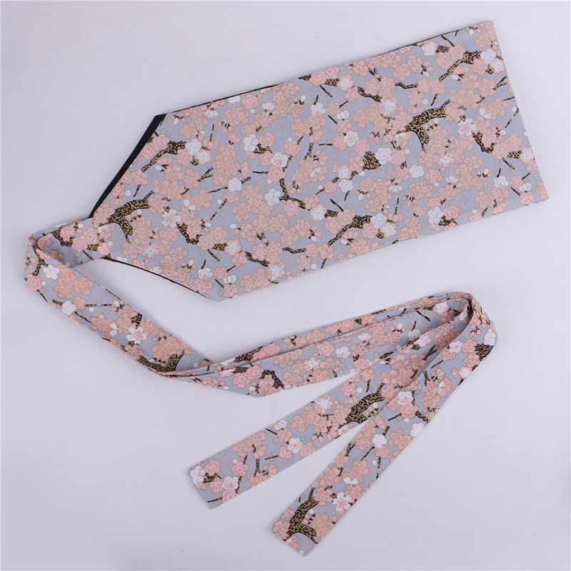 Aesthetic Print Lace Up Hanfu Waistband