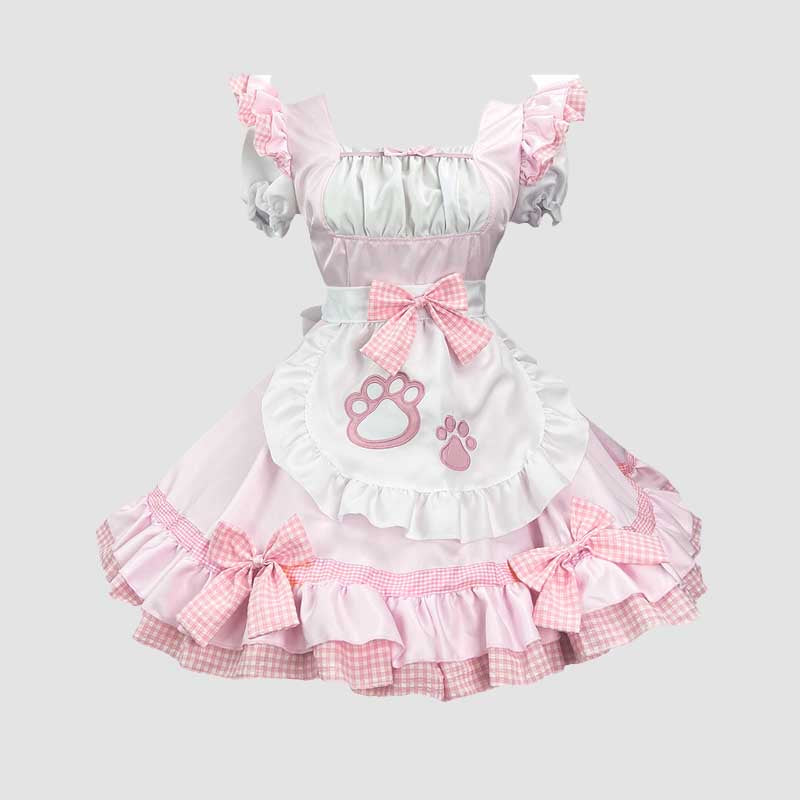 Sweet Maid Cat Paw Lolita Dress