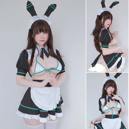 Cosplay Maid Bunny Girl Sexy Lingerie Set