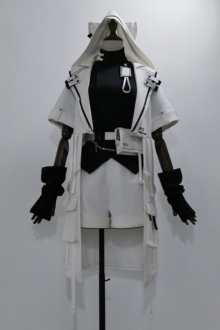 Ouji Fashion Prince Stand Collar Short Sleeve Lolita Blouse