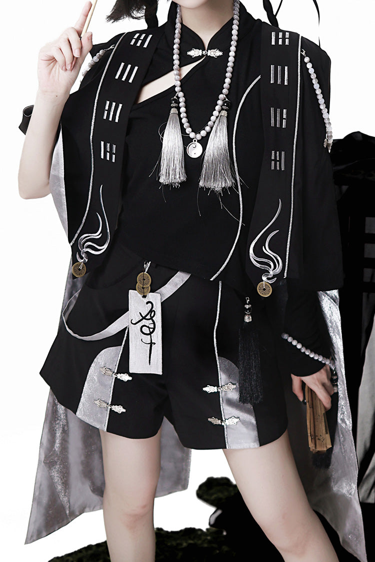 Noir Sleeveless Chinese Style Ouji Set - The Strange End of the Immortal Sect
