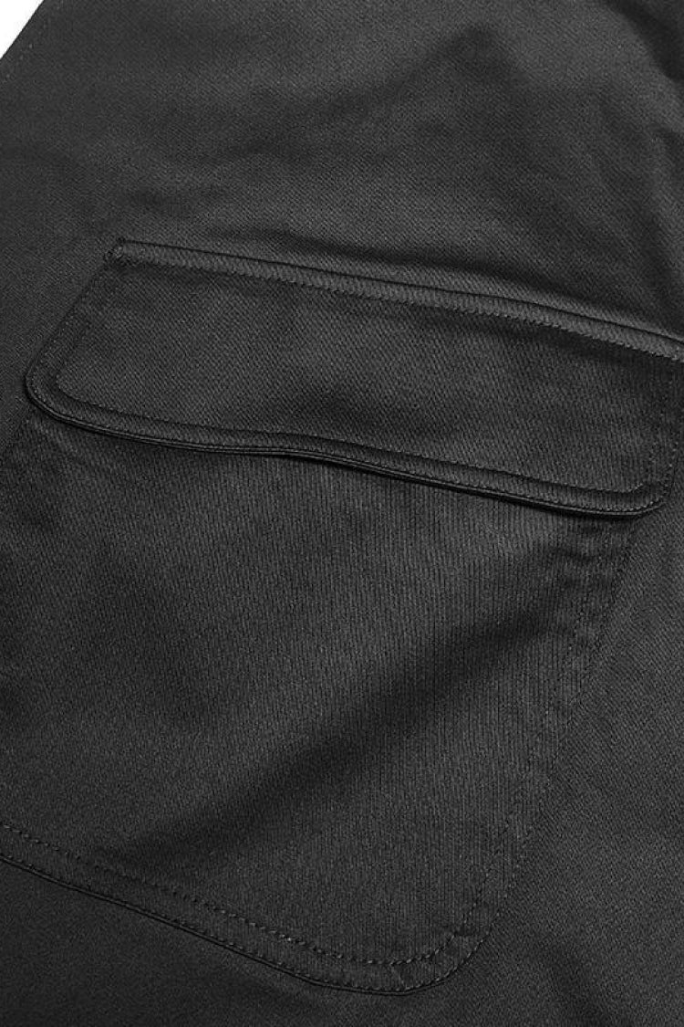Inky Eyelet Detachable Punk Skirt for Women