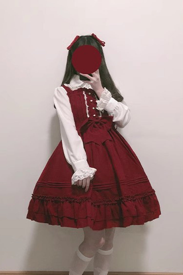 Ice Cream Bowknot Chiffon Sweet JSK Dress