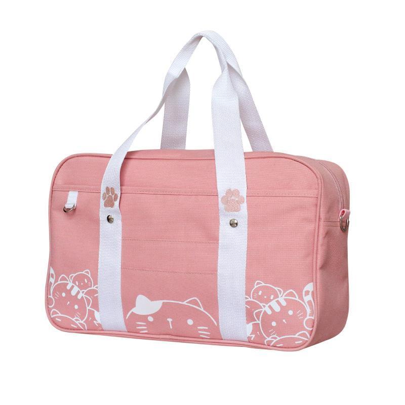 Kawaii JK Cat Cartoon Uniform Crossbody Bag