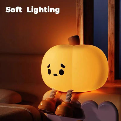 Halloween Pumpkin Night Lamp MK Kawaii Store