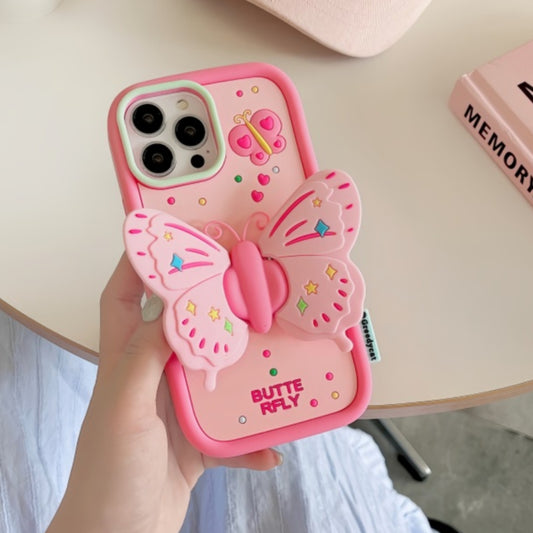 Sweet Pink Butterfly Phone Case - Kimi